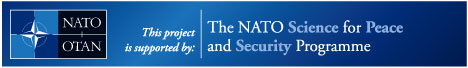 This project is supported by the NATO Science for Peace and Security Programme